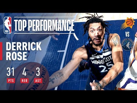 Video: Derrick Rose Goes For 29 In The 2nd Half And The Game-Winner! | January 20, 2019