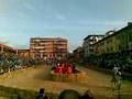 Alba (CN) - 50^ Palio degli asini, fantino disarcionato