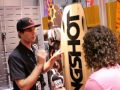 2012 Slingshot Twin Tip Kiteboards and Comp Stick Bar at Surf Expo