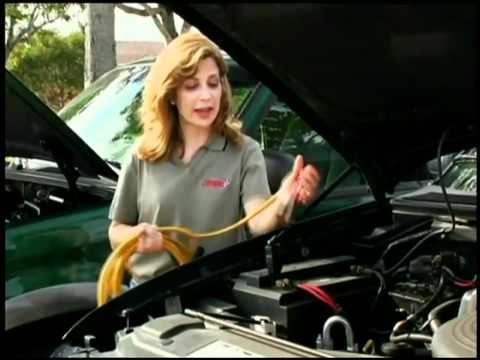 how to run a tv from a car battery