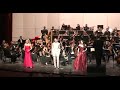 Ekaterina Godovanets, Hannah Holgersson & Agnes Vojtko, Cairo Opera Orchestra conducted by Nader Abbassi, on the 11th May 2007.