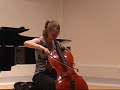 Anna Sliva, cello, plays Boccherini - live Anna Sliva, cello, plays Boccherini - live