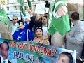 Tehrik-e-Insaf Protest Against Altaf Hussain in London P2/6
