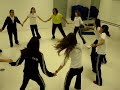 Aula de dança Irlandesa no CRB