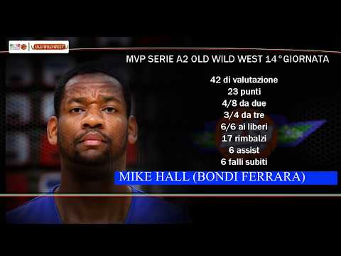 Serie A2 Old Wild West: MVP 14. giornata Mike Hall