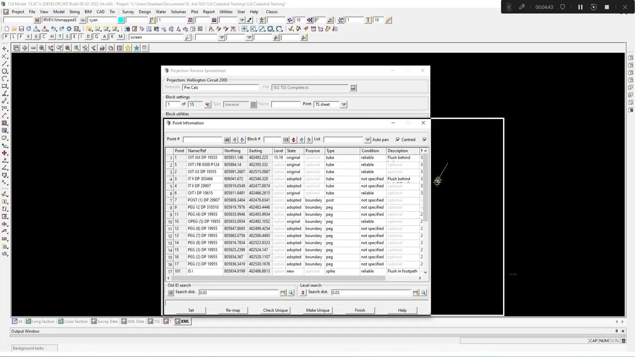 Traverse Spreadsheets: What's New in 12d Model 15 - Training Webinar Series