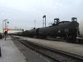 BNSF #2408 on Millsdale Local at Joliet, IL. New camcorder!