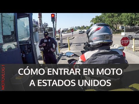 Cómo entrar en moto a Estados Unidos
