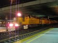 Northbound Union Pacific Mission Bay Turn at Millbrae Depot