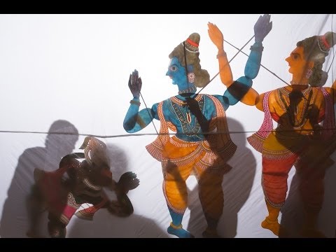 Puppet animation Bommalattam India