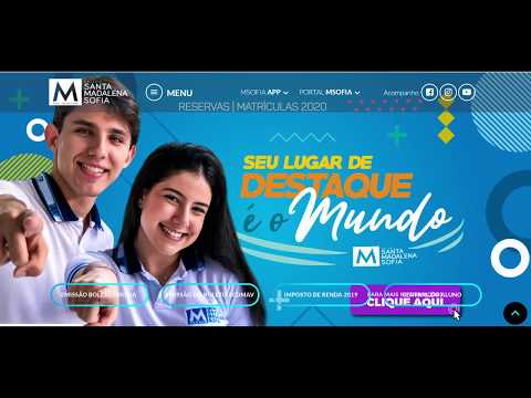 Tutorial de acesso ao Madalena Home School