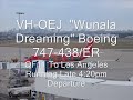 Wunala Dreaming Departing For LAX
