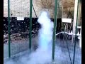 sfiato di azoto liquido all'università