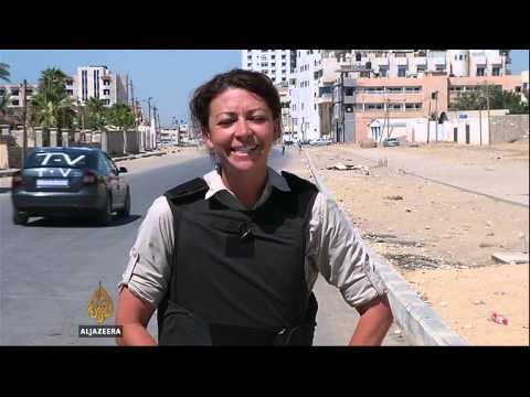 down - Gaza's sole power plant has been shelled, cutting off most of the besieged Palestinian territory's fuel supply and prompting warnings of a worsening humanitarian crisis. Al Jazeera's Nicole...