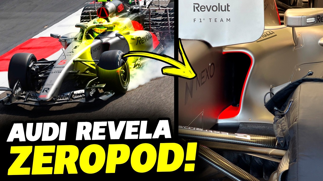 🚨BOMBA: AUDI MUDA TUDO E TRAZ ZEROPOD PARA TESTE NO BAHREIN | FÓRMULA 1 | GP EM CASA