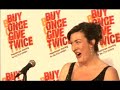 mezzo soprano sarah connolly sings a brilliant ditty written by rowland lee for the launch of charity auction website, www.buyoncegivetwice.co.uk