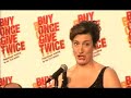 mezzo soprano sarah connolly sings a brilliant ditty written by rowland lee for the launch of charity auction website, www.buyoncegivetwice.co.uk