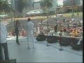 tony swing trying to say el zol 95 in a concert remembering frankie ruiz