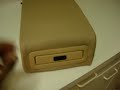 BMW E46 Sedan Rear Armrest Console Cup Holder Modification