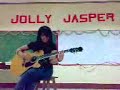 Cass playing a song