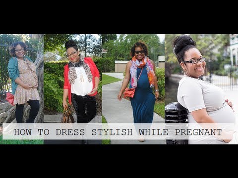 how to dress up when pregnant