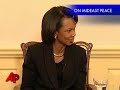 Rice Interview: Iran Scaling Back in Iraq Rice Interview: Iran Scaling Back in Iraq