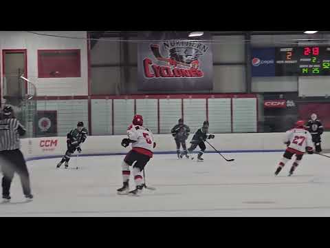 2025 USPHL South Shore Kings Elite - # 52 - Played Forward - Assist, carries puck