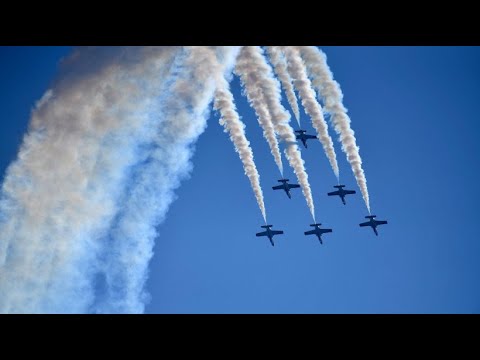 Flugshow der diesjhrigen ILA begeistert Besucher