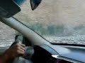 Kumar driving his SUV in Fujairah