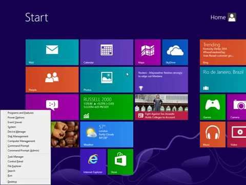 how to get to control panel in windows 8
