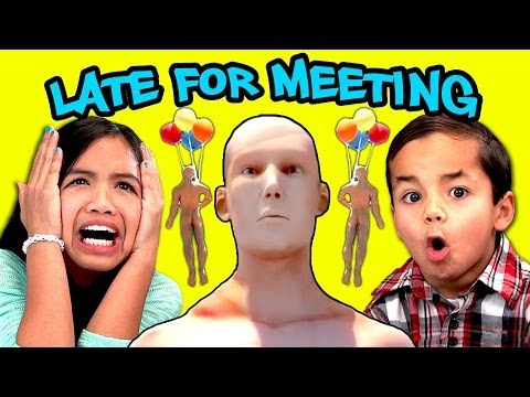 Kids React to late for meeting