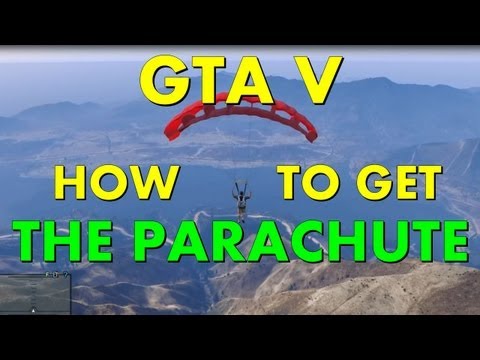 how to attach parachute in gta 5