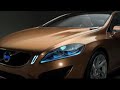 Studio footage of the new Volvo S60 Concept