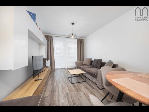 Video Pronájem bytu 2+kk s balkonem, parkovacím stáním a sklepem – projekt Tulipa Třebešín, Praha