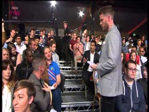 Freespeech - Part of the FreeSpeech debate about racism where EDL leader Tommy Robinson has a lively debate with presenter Saira Khan and musician Akala aswell as the aud...