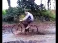 slindon-paul (STIG) AND andy riding through HUGE!!! puddle