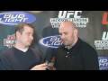 Dana White talks with Steve Cofield at UFC 96 Press Conference