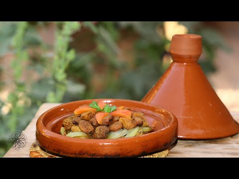 Tajine de chèvre aux pêche secs