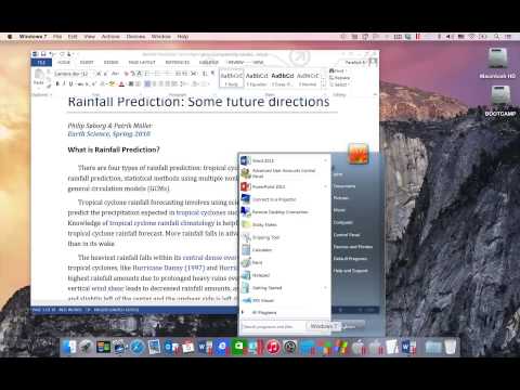 how to jump to desktop on mac