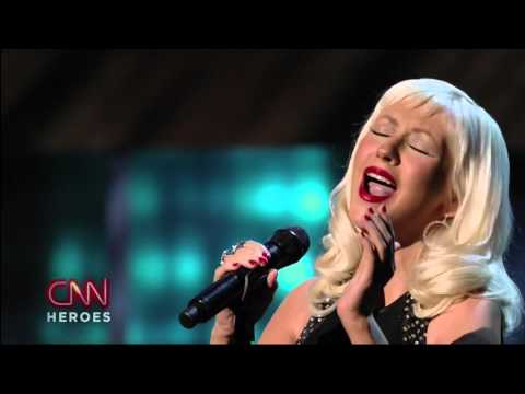 Christina Aguilera - Beautiful (Live CNN Heroes)