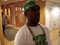 while at sirius radio, g-unit's dj whoo kid talks about his thoughts of haitian v