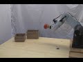 Researchers at Cornell University and the University of Chicago have expanded the capabilities of their robot gripper invention. The jamming gripper is essentially a latex balloon filled with granular material such as coffee grounds. Fill the balloon with air and the grounds conform to the shape of any object at hand. Pump air out of the balloon and the grounds jam into solid mass, enabling the gripper to hold tight to its object. Previously, the gripper could pick up a variety of multi-sized objects, pour a glass of water or write with a pen. Now, with the rapid re-inflation of the balloon, the gripper also can shoot miniature hoops, throw darts and go bowling. UChicago physicists led by Heinrich Jaeger developed the concept of a conforming gripper based on the jamming and unjamming of granular material, while Cornell engineers led Hod Lipson invented the new functionalities and built the gripper prototypes. (Video credit: John Amend and Hod Lipson, Cornell University)