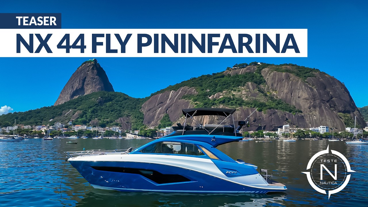 Teaser NX 44 Fly Pininfarina | TESTE NÁUTICA