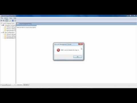 how to enable mmc snap-in