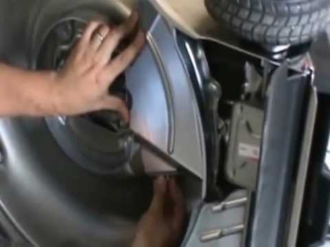 how to change drive belt on yth2348