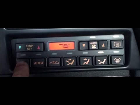 how to repair gm climate button