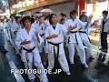 the 33rd nakamurabashi awa odori festival was held on sept. 7, 2008. the rain did not stop the dance festival nor dampen the enthusiasm of the dancers and spectators. this video features an unusual karate group (not really dancing), daikon-ren, and nakamurabashi-ren. the dance parade was held along the santsu nakamurabashi shopping street that intersects with nakamurabashi station. nakamurabashi is a short train ride from ikebukuro station on the seibu ikebukuro line. photos: http://photoguide.jp/pix/thumbnails.php?album=709