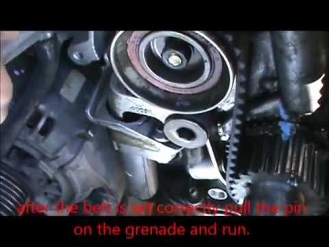 Timing belt Lexus IS300, and water pump removal and installation