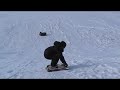 Mason Snowboards On A Sled