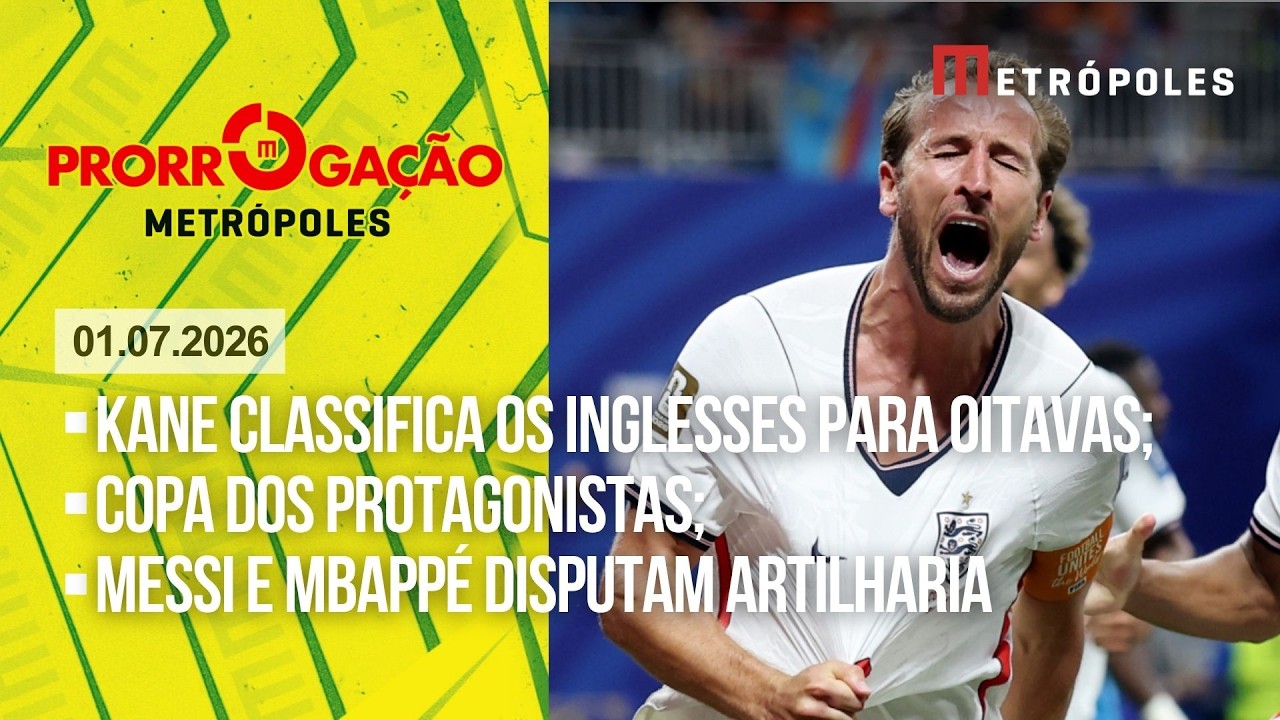 Íntegra: Copa dos protagonistas: Kane coloca o jogo no bolso e classifica os ingleses